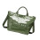 Practical Oversized Checker Handheld Bag Suitable For-Green 1