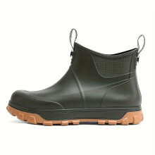 (Army Green, 6.5) Men's Casual Fashion Outdoor Chelsea Rain Boots, High Quality with Thickened Treaded Sole for Anti-Slip and Wear