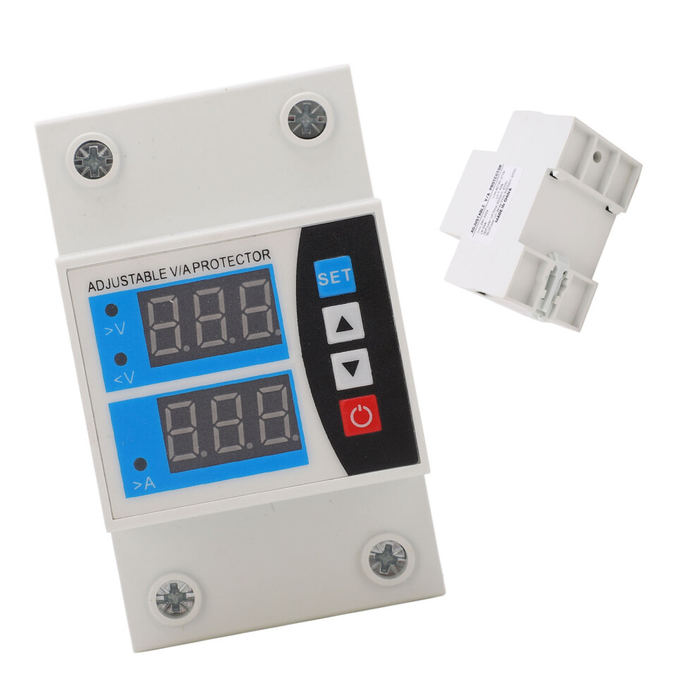 63A Over Under Voltage Protector Din Rail