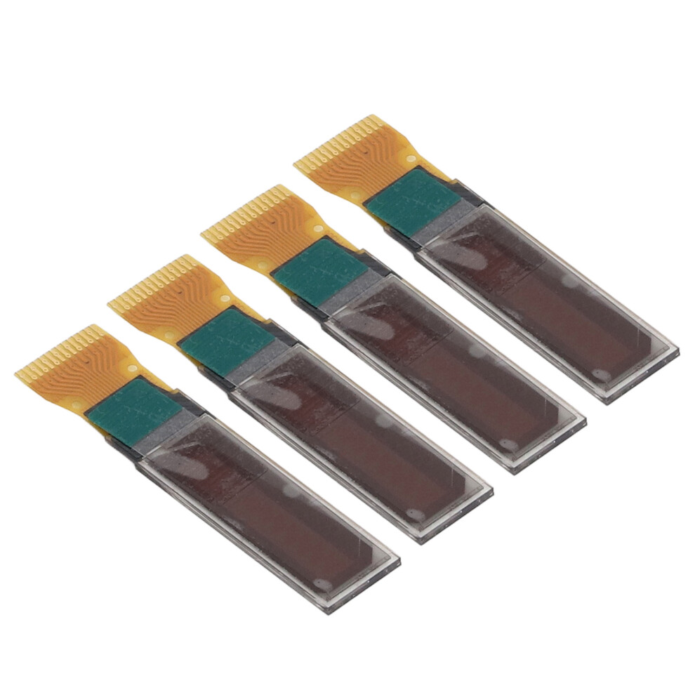 4Pcs Digital LCD Board 0.69in 96x16 SPI Interface