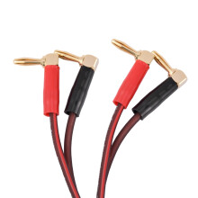 Pure Copper Banana Plug Cable 1M