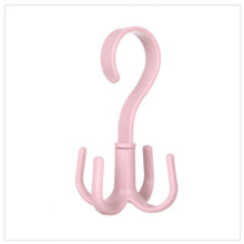Space-Saving Rotating Handbag Hook