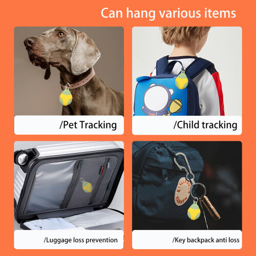 Support anti-perte pour traceurs, étui anti-rayures pour-Rouge 2