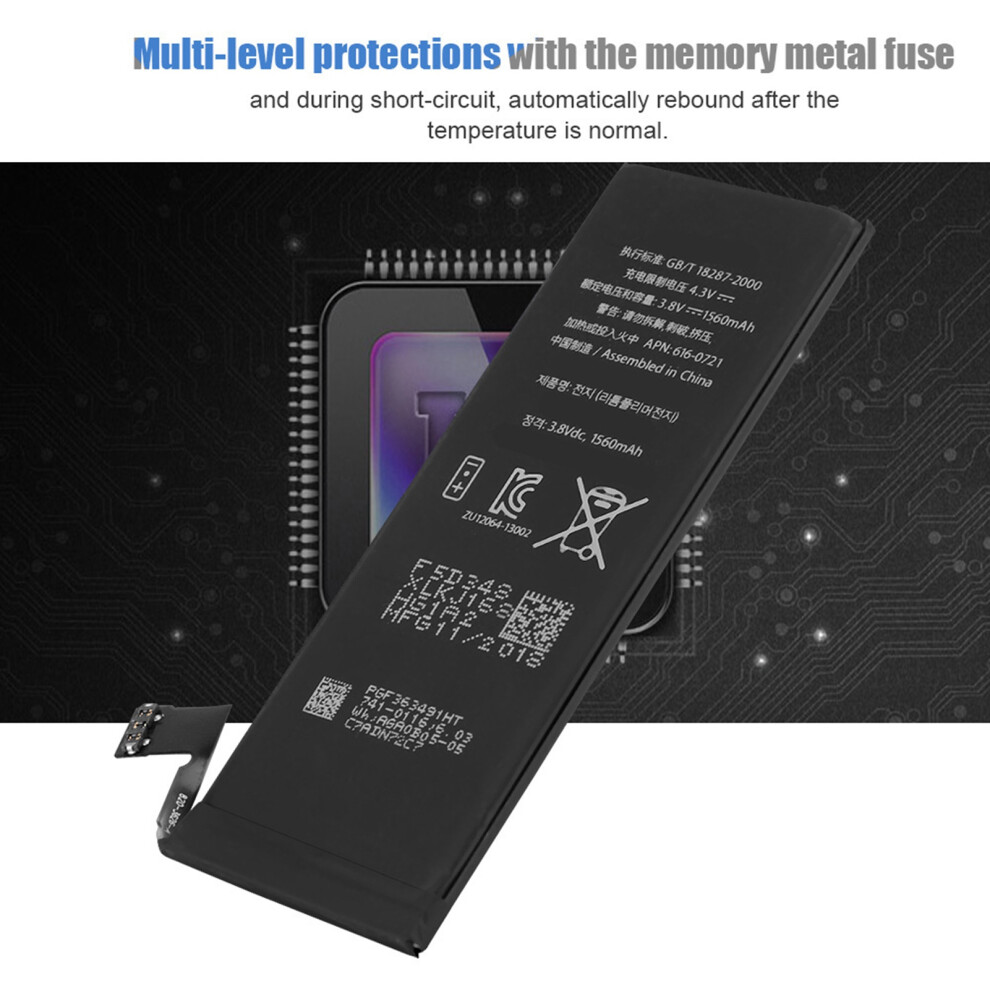 1560Mah Li Battery For Iphone 5S 7340572387882