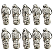 10Pièces Pendants D’identité Pour Collier Animal Argent Durable