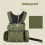 Sac de rangement de randonnée de grande capacité,-1Vert armée 6