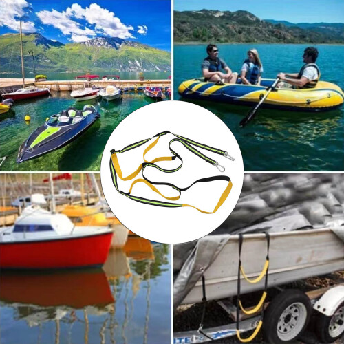 4 Step Marine Rope Ladder UV Protection Foldable