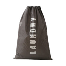 Travel Laundry Bags,Dirty Clothes Organizer with Handles-Gray L