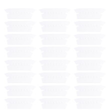50pcs Transparent File Labels For Hanging Folders Office Use