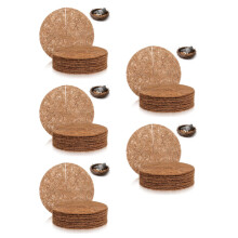 50Pcs Coconut Fiber Nesting Material Coffee Comfortable Bird Nest Pads