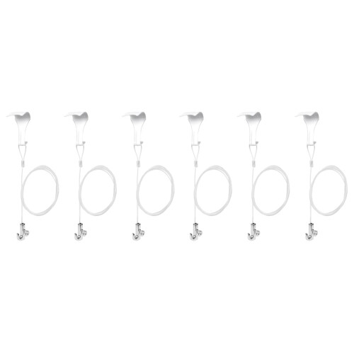 6Pcs Adjustable Picture Hanging Wire Set For Gallery Artwork-1