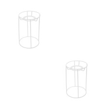 2 Stuks Vintage IJzeren E27 Lampvatie Met Voor -Het-Zelfverlichting