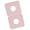 2er-Pack Stabilisatoren für Küchenspülen mit-Rosa 1