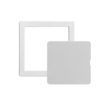Plastic Opening Flap Cover Plate Adhesive Access-175x175MM