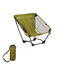 Breathable Mesh Moon Chair With Ergonomic Backrest-Green