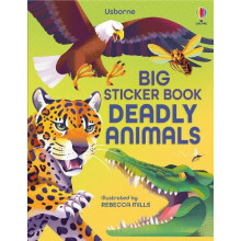 Big Sticker Book Deadly Animals by Alice James Paperback Book