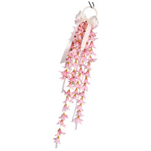 Silk Fabric Floral Swag Artficial Flower For Wedding Arch-Pink