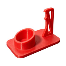 Durability Desktop Paint Holder Organizers For Model Build-Red