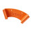 Space Saving Wall Mounted Racket Holder For Tennis And-Orange 1