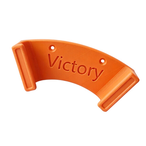 Space Saving Wall Mounted Racket Holder For Tennis And-Orange