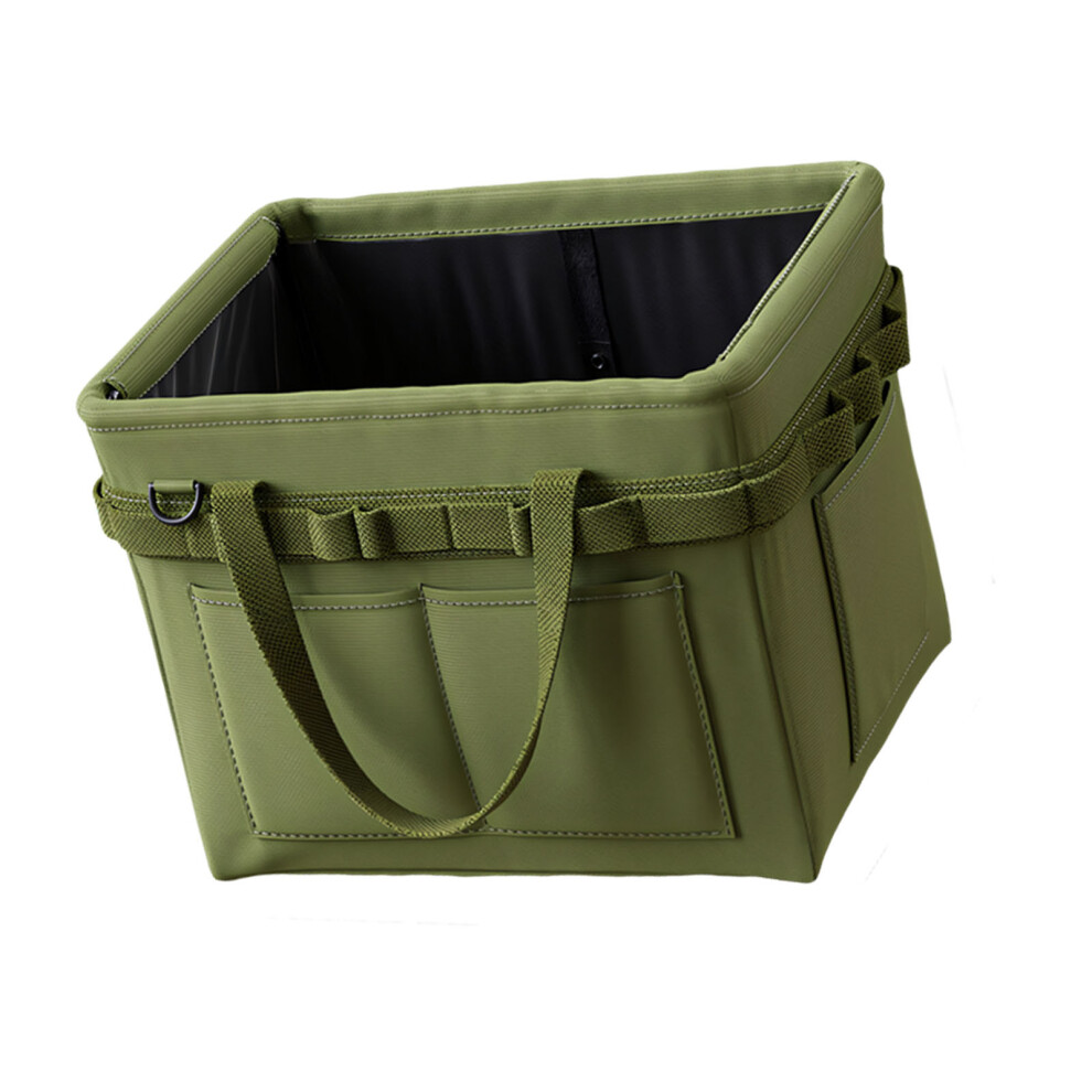 Easy To Carry Tool Backpack Providing Expandable Capacity-Green 7704001216806