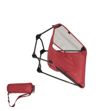 Chaise ergonomique de salons d'extérieur avec joints-Rouge