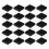 20x Small Black Aluminium Heatsinks Pack 1