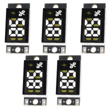 1/2/5Pcs Battery Power Meter Display Module Connected Battery-5