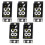 1/2/5Pcs Battery Power Meter Display Module Connected Battery-5 1