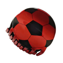 Speeltijd haarclips voor dames, 2,75 inch maat, stabiel,-rood