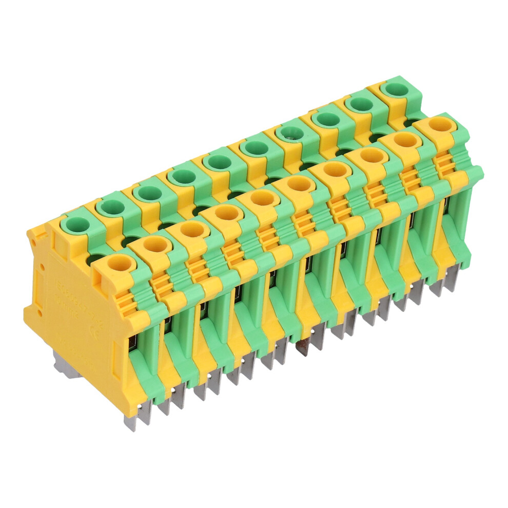 Pack of 50 USLKG-10 DIN Rail Terminals