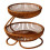Kitchen Counter Organiser 2 Level Iron Meshing Basket-kase 1