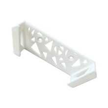Mini Tennis Racket Storage Shelf Space Saving Wall-White