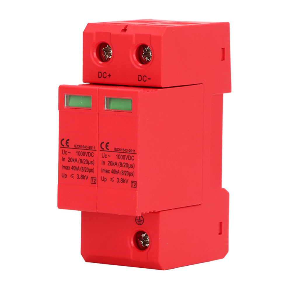40KA 1000VDC Surge Protector High Safety