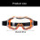 Lunettes de sécurité avec lentille PC résistante aux chocs-O 4