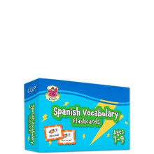 Spanish Vocabulary Flashcards for Ages 79 with book Online Audio by CG
