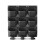 Vertical Wall Planter for Indoor  Outdoor Plastic Pots-Black 1