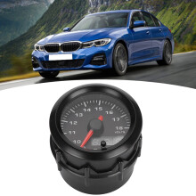Car Voltmeter 52mm 7-Colour Digital Display