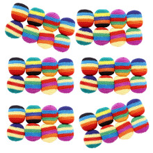 Sac à pied souple, sacs de jonglerie, balles tissées à la-48