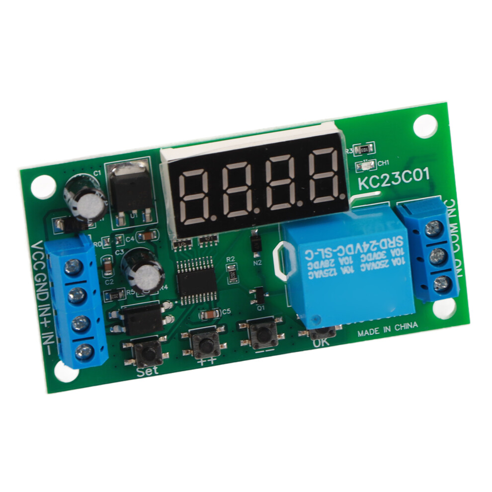 0.1S-9999999.9S Timer Relay Module 12 Modes