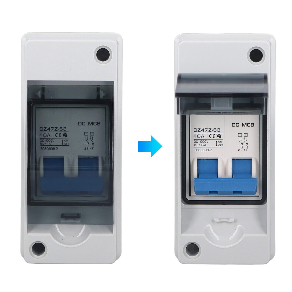 40A DC 1000V Solar Isolator Switch IP65