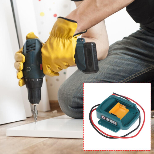 Nicht aufladender 18-V-Batterieadapter mit Doppeldraht für eine 1