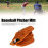 Lightweight Baseball Mitt Brown PVC Pitcher 1