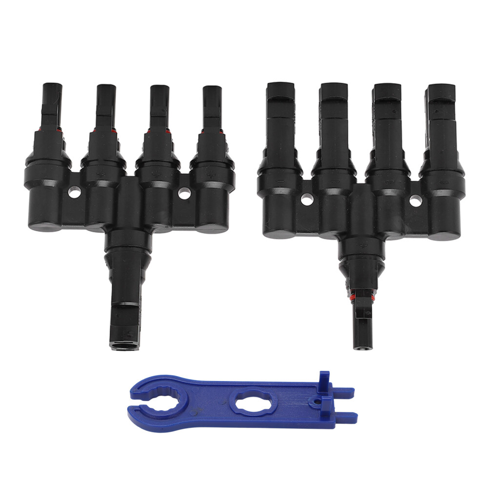 2Pcs Solar Branch Connector 1 to 4