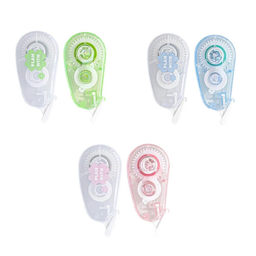 Ergonomic Grip Beige Correction Tape Designed for-Blue 1