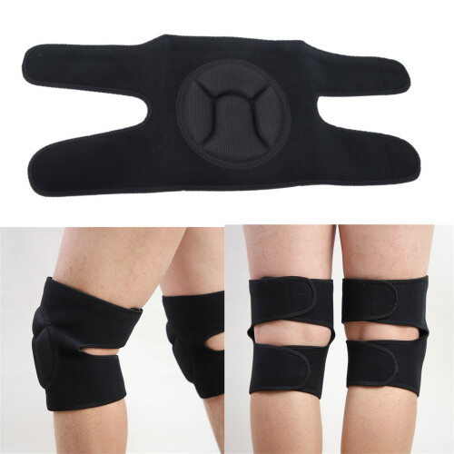 1 Pair Adjustable Knee Sleeves Knee Wrap for Muscle Support and 2