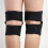 1 Pair Adjustable Knee Sleeves Knee Wrap for Muscle Support and 7