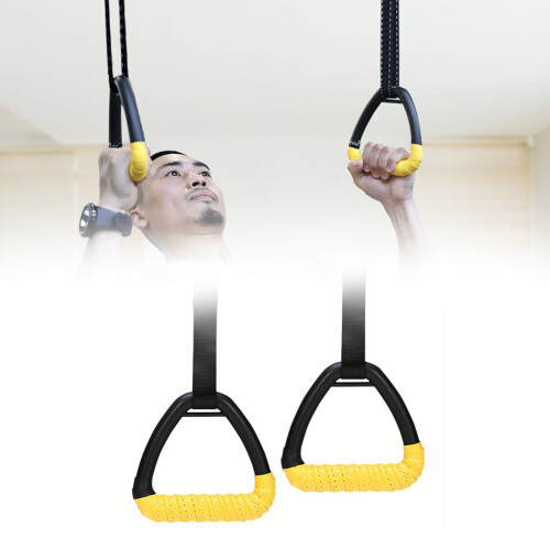 Exercise Strength Training Equipment Gym Rings-1 meter hanging 2