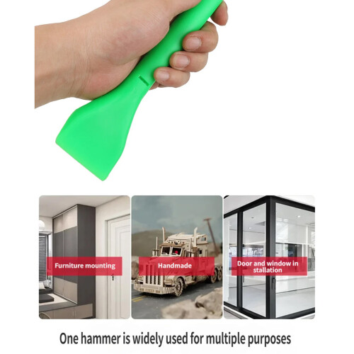 2/3 in 1 Rubber Hammer Double Face for Installing Floor-2 in 1 2
