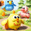 Educational Pull Back Bird Toy Wind Up Toy Rope Activated-5 3
